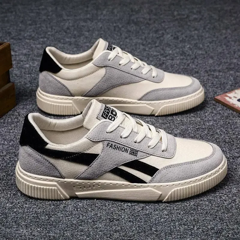 Men's Trend Vulcanized Shoes Flat Casual Shoes Fashion Spring autumn Canvas Shoes Students Lace Walking Sneakers for Man Tenis
Men's Trend Vulcanized Shoes Flat Casual Shoes Fashion Spring autumn Canvas Shoes Students Lace Walking Sneakers for Man Tenis