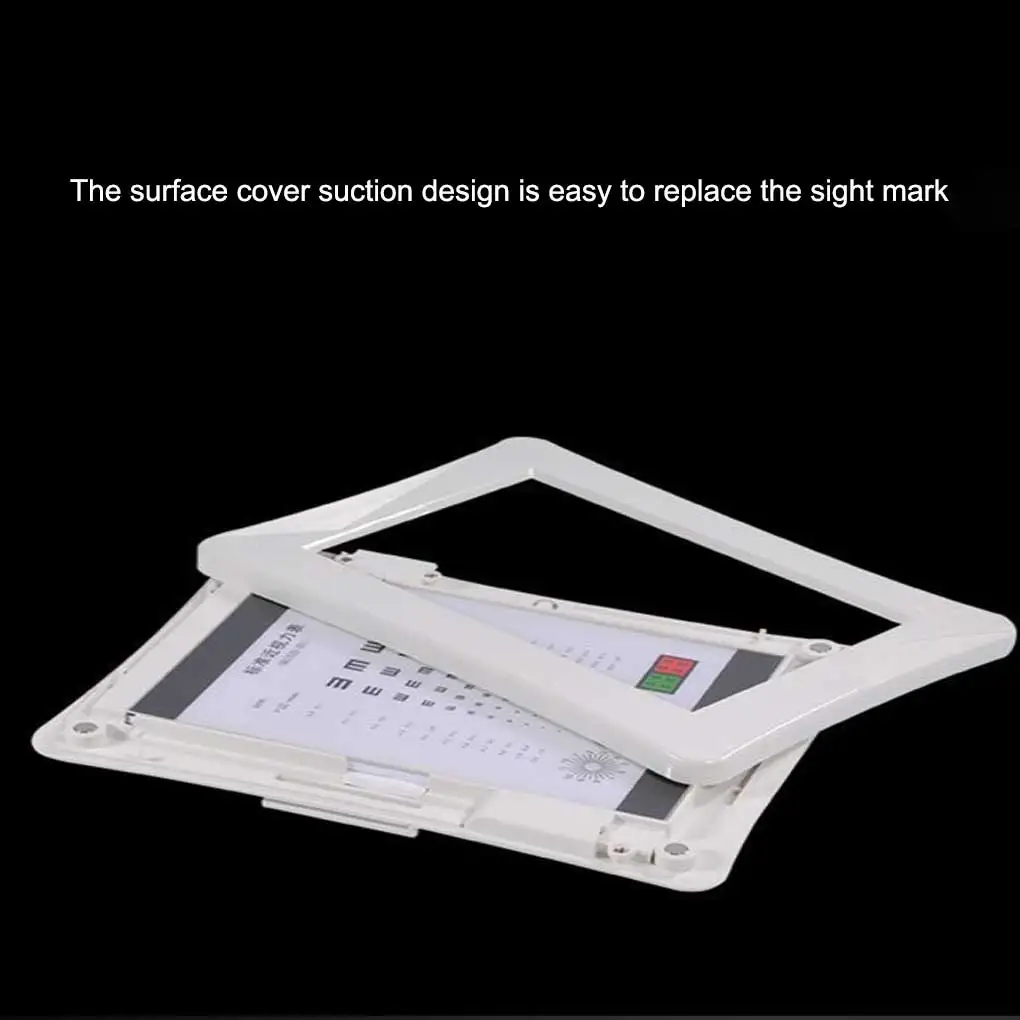 Visionary Chart Eye Tester Testing Device Simple Operation Household Accessories for Beginners Clear Removable Test Charts 
Visionary Chart Eye Tester Testing Device Simple Operation Household Accessories for Beginners Clear Removable Test Charts