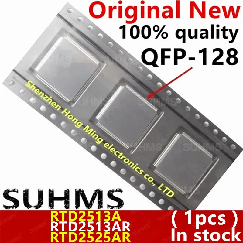 

(1piece)100% New RTD2513A RTD2513AR RTD2525AR QFP-128 Chipset