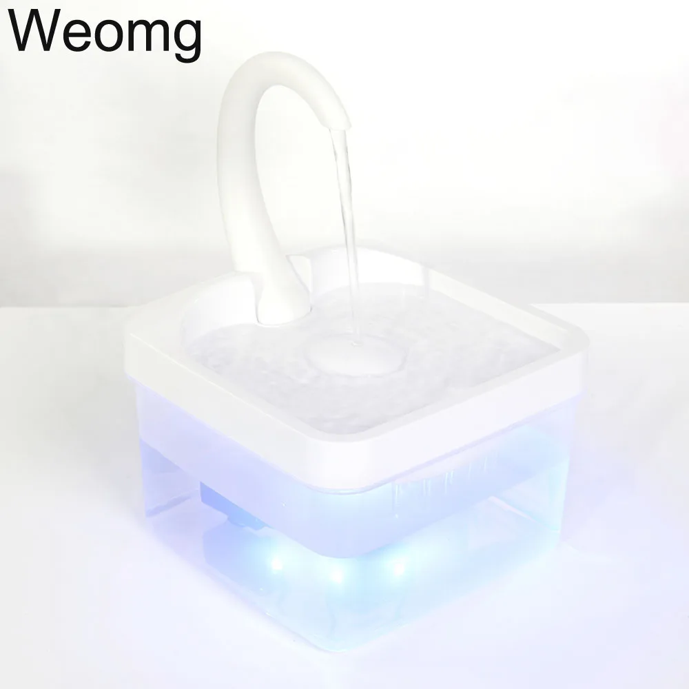 2L 5V USB Pet Water Dispenser Capacity Automatic Water Circulating Cats Feeder Portable Transparent Filter Drinker For Cat Dog
2L 5V USB Pet Water Dispenser Capacity Automatic Water Circulating Cats Feeder Portable Transparent Filter Drinker For Cat Dog