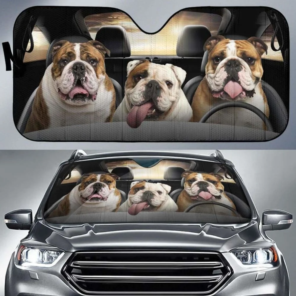 Cute French Bulldog Auto Sun Visor Car Front Window Universal Heated Reflector Solar Visor Windscreen Covers Car Protecter
Cute French Bulldog Auto Sun Visor Car Front Window Universal Heated Reflector Solar Visor Windscreen Covers Car Protecter