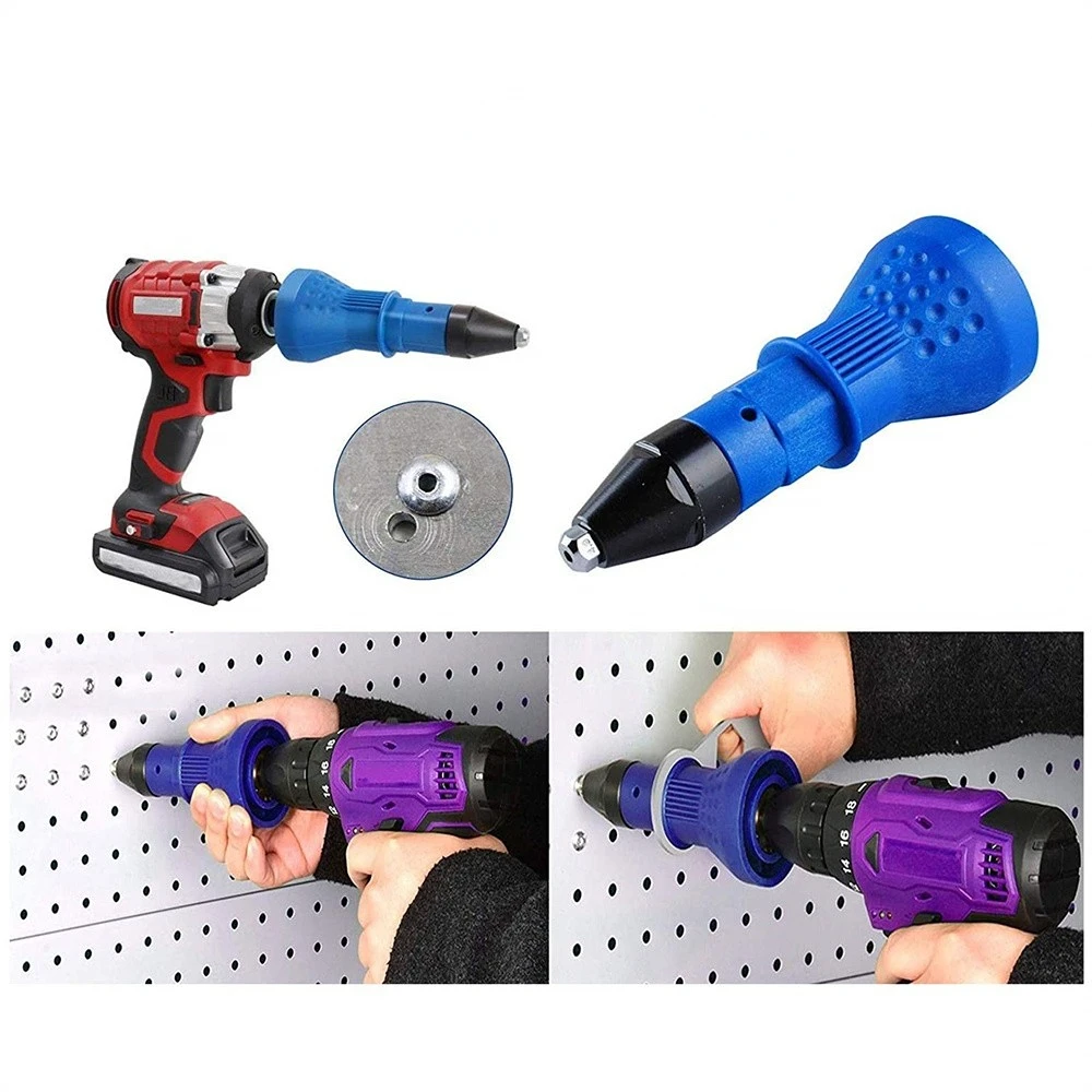 Generic Professional Cordless Drill Rivet Gun Electric Rivet Nut Gun
