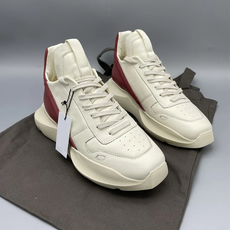 High Street Men's Sneakers Genuine Leather Men's Casual Shoes Women Boots Owens Women's Sneakers Streetwear Couple Shoes
High Street Men's Sneakers Genuine Leather Men's Casual Shoes Women Boots Owens Women's Sneakers Streetwear Couple Shoes