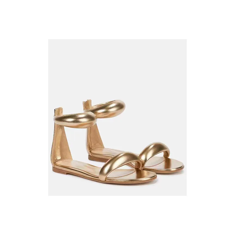 Сандалии-гладиаторы женские на низком каблуке, Очаровательные босоножки с круглым носком, без каблука, с открытым носком, на молнии сзади, повседневная обувь на лето
Сандалии-гладиаторы женские на низком каблуке, Очаровательные босоножки с круглым носком, без каблука, с открытым носком, на молнии сзади, повседневная обувь на лето