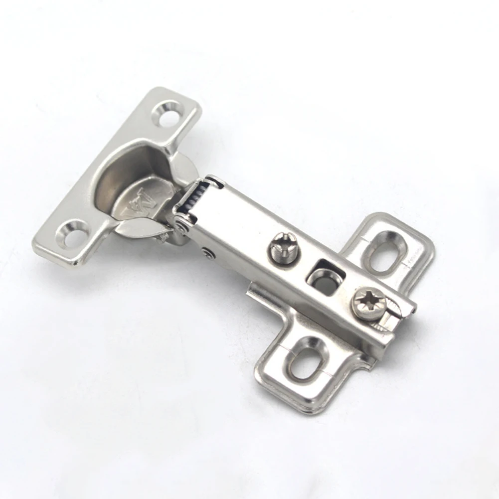 Repair Plate Hinge Cabinets 2pcs 8.5*5.3cm Hydraulic Type Kit Non-fading Stainless Steel For Wardrobes Durable
Repair Plate Hinge Cabinets 2pcs 8.5*5.3cm Hydraulic Type Kit Non-fading Stainless Steel For Wardrobes Durable