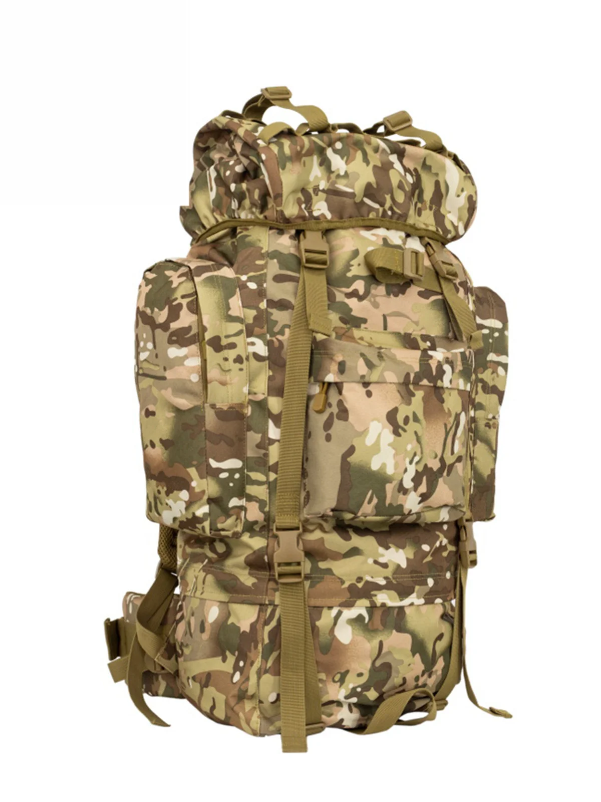65L Oxford Outdoor Tactical Backpack/Waterproof And Durable Large Capacity Camo Backpack For Men's Mountaineering Travel Bag
65L Oxford Outdoor Tactical Backpack/Waterproof And Durable Large Capacity Camo Backpack For Men's Mountaineering Travel Bag