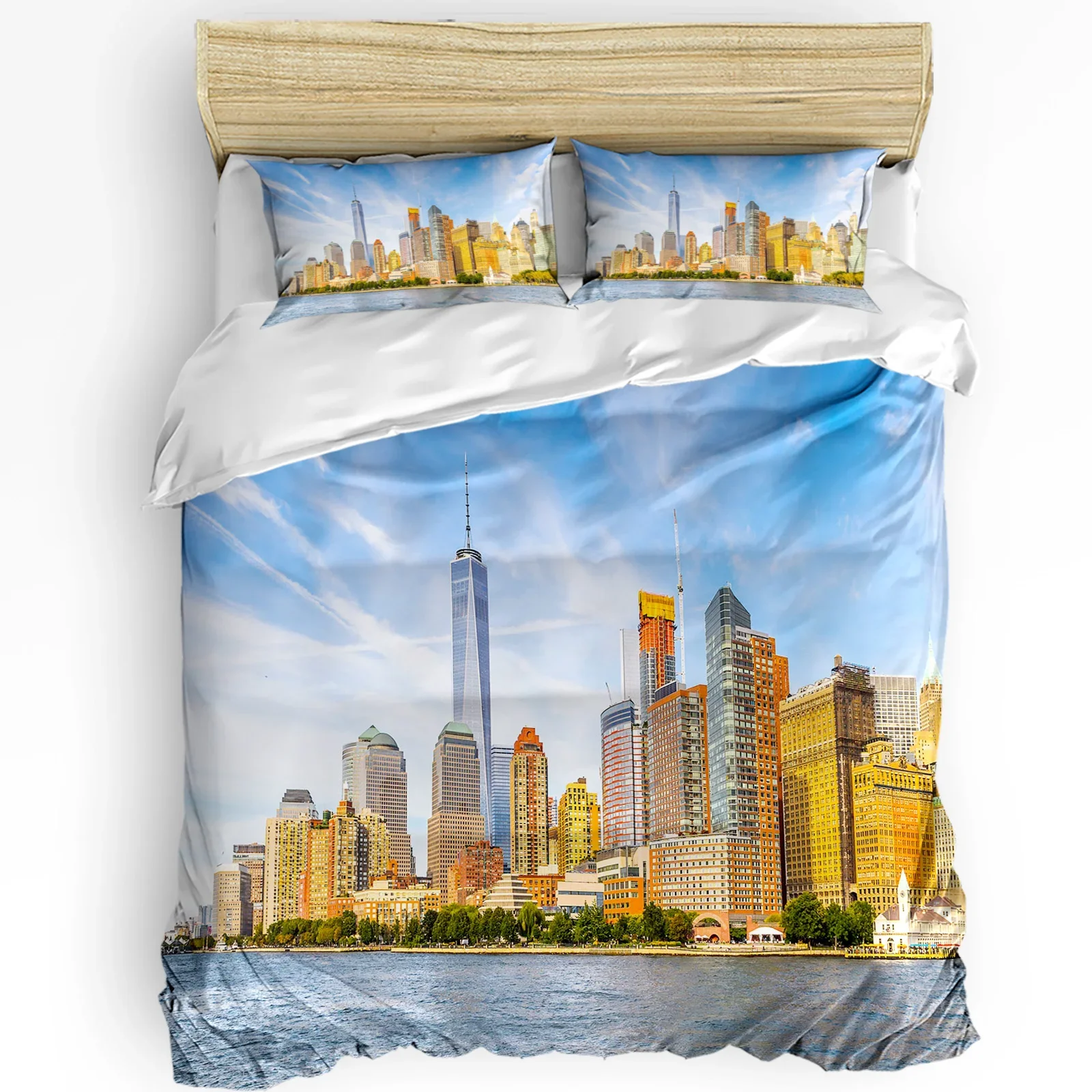 3pcs Bedding Set Sky City Building Landscape Home Textile Duvet Cover Pillow Case Boy Kid Teen Girl Bedding Covers Set
3pcs Bedding Set Sky City Building Landscape Home Textile Duvet Cover Pillow Case Boy Kid Teen Girl Bedding Covers Set