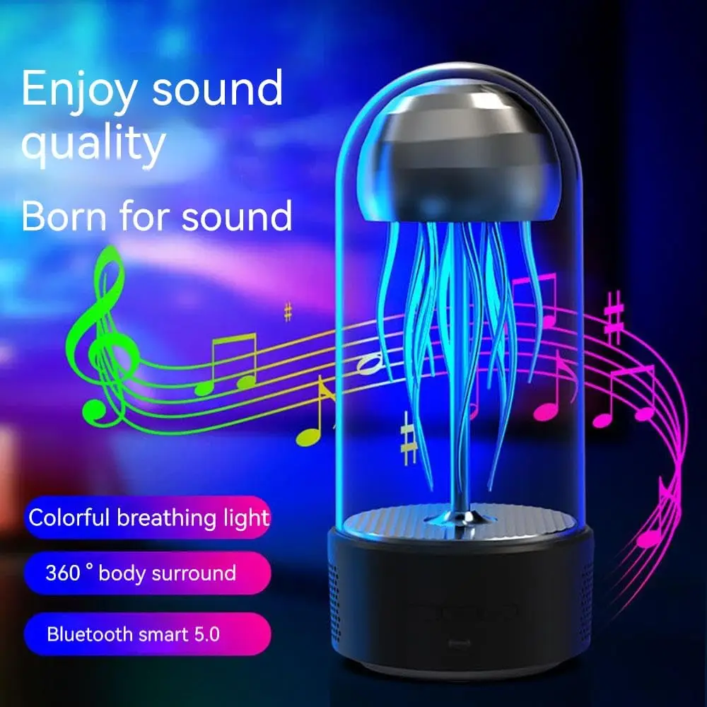 Светящиеся механические Медузы Llights, высококачественные колонки Bluetooth, атмосферное освещение, рождественские подарки для детей и взрослых 
Светящиеся механические Медузы Llights, высококачественные колонки Bluetooth, атмосферное освещение, рождественские подарки для детей и взрослых