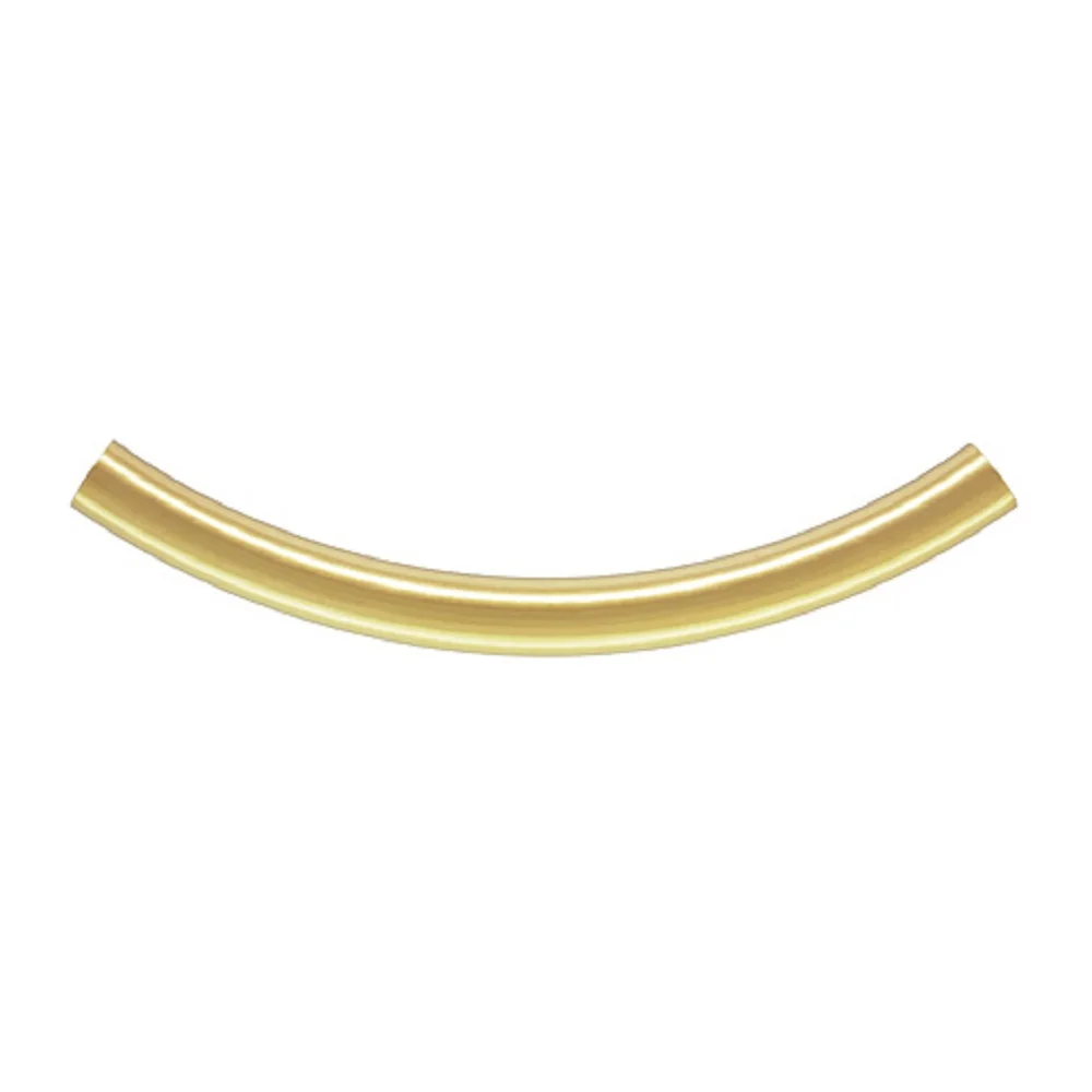 5pcs 14K Gold Filled Smooth Noodle Curve Tube Beads for Bracelet Necklace 3x35mm
5pcs 14K Gold Filled Smooth Noodle Curve Tube Beads for Bracelet Necklace 3x35mm