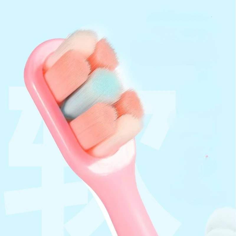 

Sdotter Ultra-fine Soft Toothbrush Million Nano Bristle Adult Tooth Brush Teeth Deep Cleaning Portable Travel Dental Oral Care B