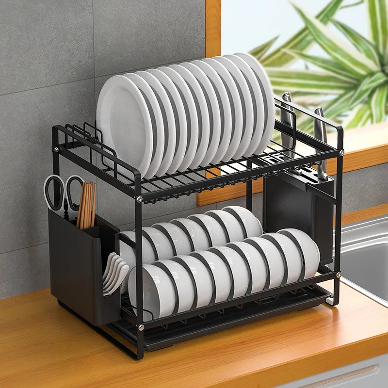 Double-layer Kitchen Household Storage Rack Single-layer Bowl Rack Storage Drain Rack Kitchen Drain Rack Bowl Tray Storage Rack
Double-layer Kitchen Household Storage Rack Single-layer Bowl Rack Storage Drain Rack Kitchen Drain Rack Bowl Tray Storage Rack
