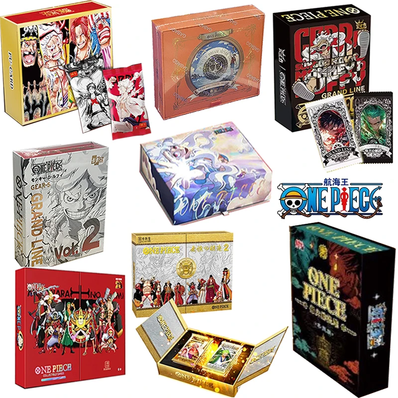 New One Piece Card Full Set Luffy Quality Cards Zoro Nami Chopper Franky Collections Card Tcg CCG Game Playing Card Kids Toy
New One Piece Card Full Set Luffy Quality Cards Zoro Nami Chopper Franky Collections Card Tcg CCG Game Playing Card Kids Toy