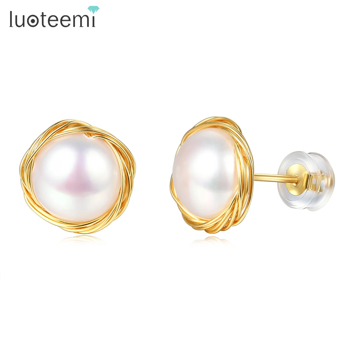 LUOTEEMI New Design Ball Stud Earrings for Women Wedding Party Artificial Luxury Imitation Pearl Kolczyki Jewelry Christmas Gift
LUOTEEMI New Design Ball Stud Earrings for Women Wedding Party Artificial Luxury Imitation Pearl Kolczyki Jewelry Christmas Gift