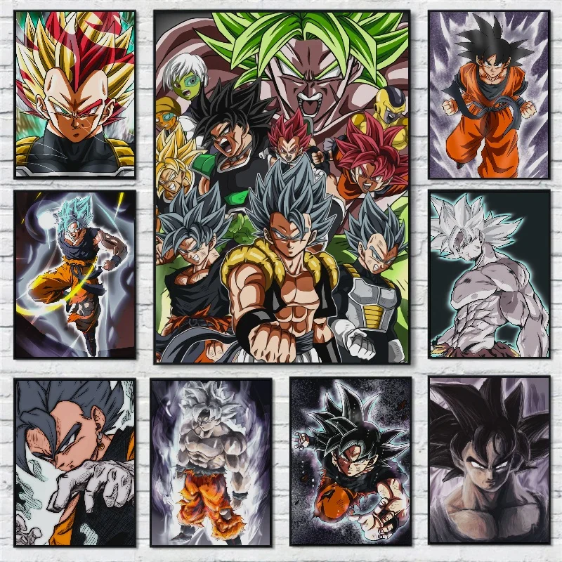 Vintage Home Decor Janpanese Bandai Anime Wall Dragon Ball Art Canvas Painting Super Saiyan Print Posters Picture for Bedroom
Vintage Home Decor Janpanese Bandai Anime Wall Dragon Ball Art Canvas Painting Super Saiyan Print Posters Picture for Bedroom