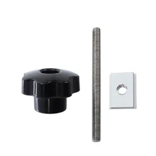 100mm T Slot Nut T-Track Sliding Threaded Rod M8 M8 Slider Block Screw Thumb Nut For Router Table Woodworking Tools Accessories
100mm T Slot Nut T-Track Sliding Threaded Rod M8 M8 Slider Block Screw Thumb Nut For Router Table Woodworking Tools Accessories