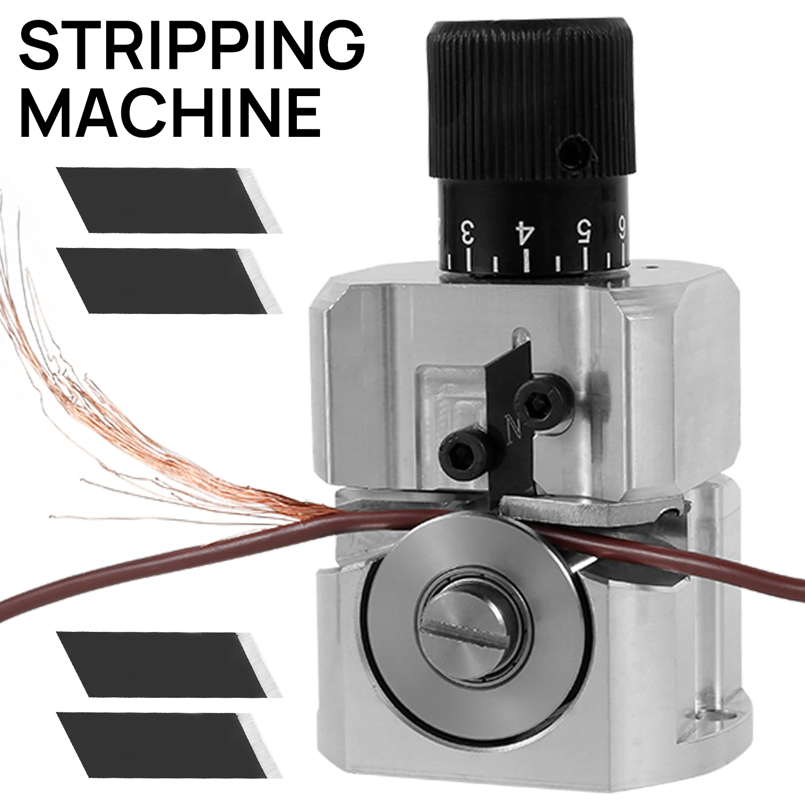 Hand Wire Stripper Manual Wire Stripping Machine Aluminum Alloy Wire Peeling Tool Adjustable Scrap Cable Wire Peeling Machine
Hand Wire Stripper Manual Wire Stripping Machine Aluminum Alloy Wire Peeling Tool Adjustable Scrap Cable Wire Peeling Machine