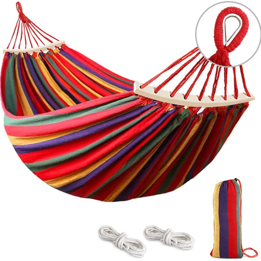 Hanging Hammock Hook Camping Outdoor Long Chair Survival Sleeping Set Furniture Aerial Yoga Hammock Garden Rocker Patio Cotton 
Hanging Hammock Hook Camping Outdoor Long Chair Survival Sleeping Set Furniture Aerial Yoga Hammock Garden Rocker Patio Cotton