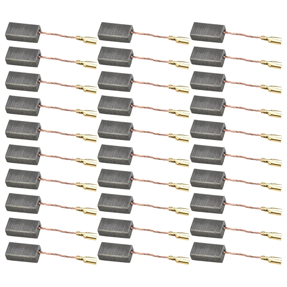New Carbon Brushes Brush Motor Operation Power Tool Parts Brushes Carbon Brushes Gradually Wear Out Impact Drills
New Carbon Brushes Brush Motor Operation Power Tool Parts Brushes Carbon Brushes Gradually Wear Out Impact Drills
