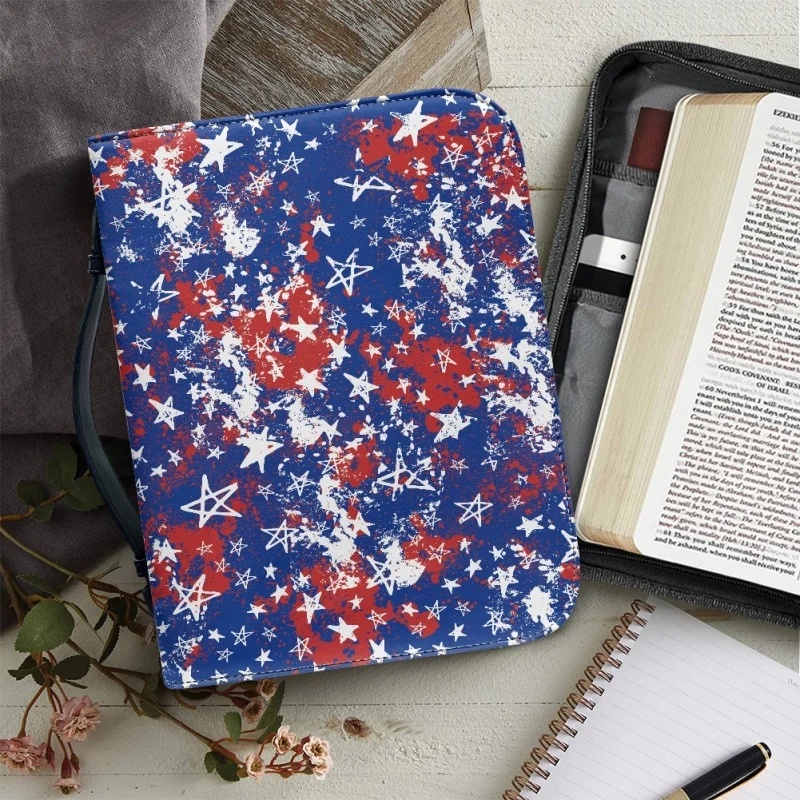 Classic Leather Print Bag for Women Zipper Handle Handbags Bible Hymns Custom Bible Cover Case Carrying Bible Storage Bags
Classic Leather Print Bag for Women Zipper Handle Handbags Bible Hymns Custom Bible Cover Case Carrying Bible Storage Bags