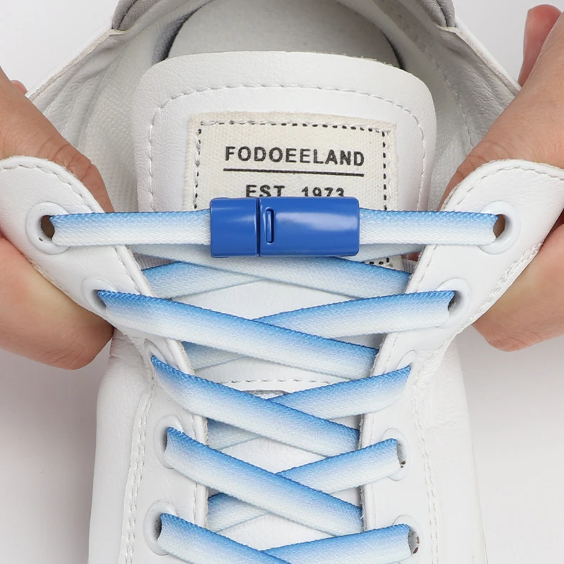 New Color Magnetic Lock Shoelaces Without ties Flat Elastic Laces Sneakers Kids Adult No Tie Shoe laces for Shoes Accessories
New Color Magnetic Lock Shoelaces Without ties Flat Elastic Laces Sneakers Kids Adult No Tie Shoe laces for Shoes Accessories