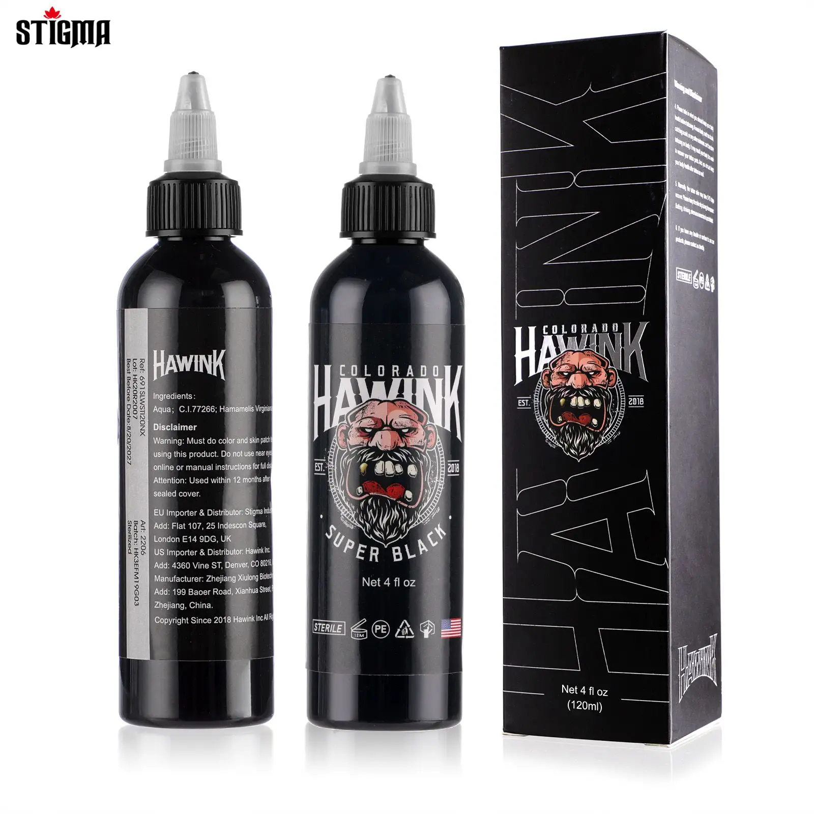 STIGMA High Quality 120ML/30ML Tattoo InkBeauty Health Make-up Permanent Tattoo Supplies and accessories Products
STIGMA High Quality 120ML/30ML Tattoo InkBeauty Health Make-up Permanent Tattoo Supplies and accessories Products