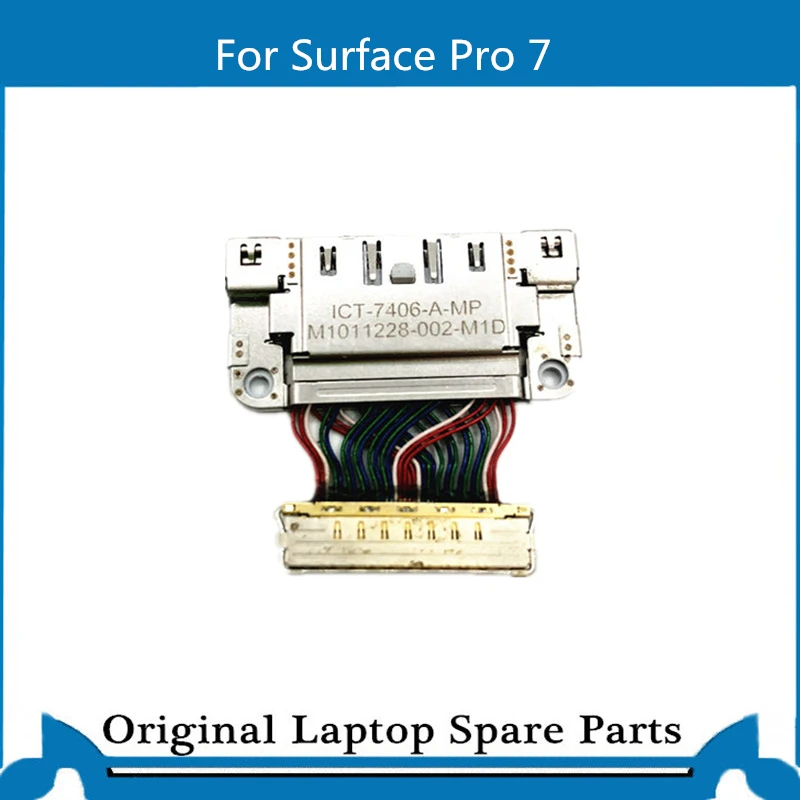 Original For Microsoft Surface Pro 3 4 5 6 7 1631 1724 1796 USB Charge Port Book Charger Dock Flex Cable 1514 1601 Original For Microsoft Surface Pro 3 4 5 6 7 1631 1724 1796 USB Charge Port Book Charger Dock Flex Cable 1514 1601