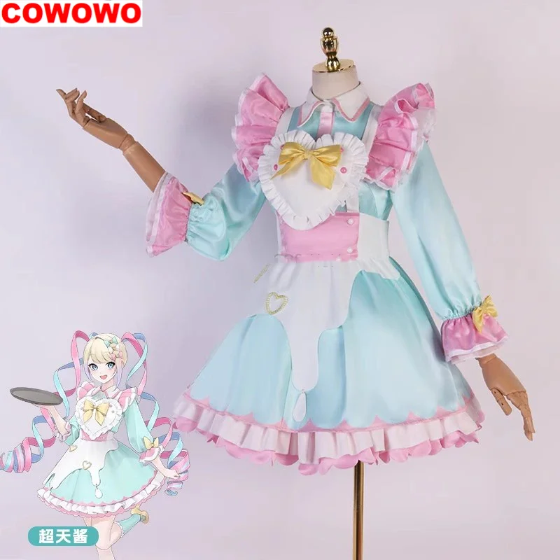 COWOWO, милое платье горничной для косплея с милой девочкой овердоз, женский костюм для ролевых игр на Хэллоуин
COWOWO, милое платье горничной для косплея с милой девочкой овердоз, женский костюм для ролевых игр на Хэллоуин