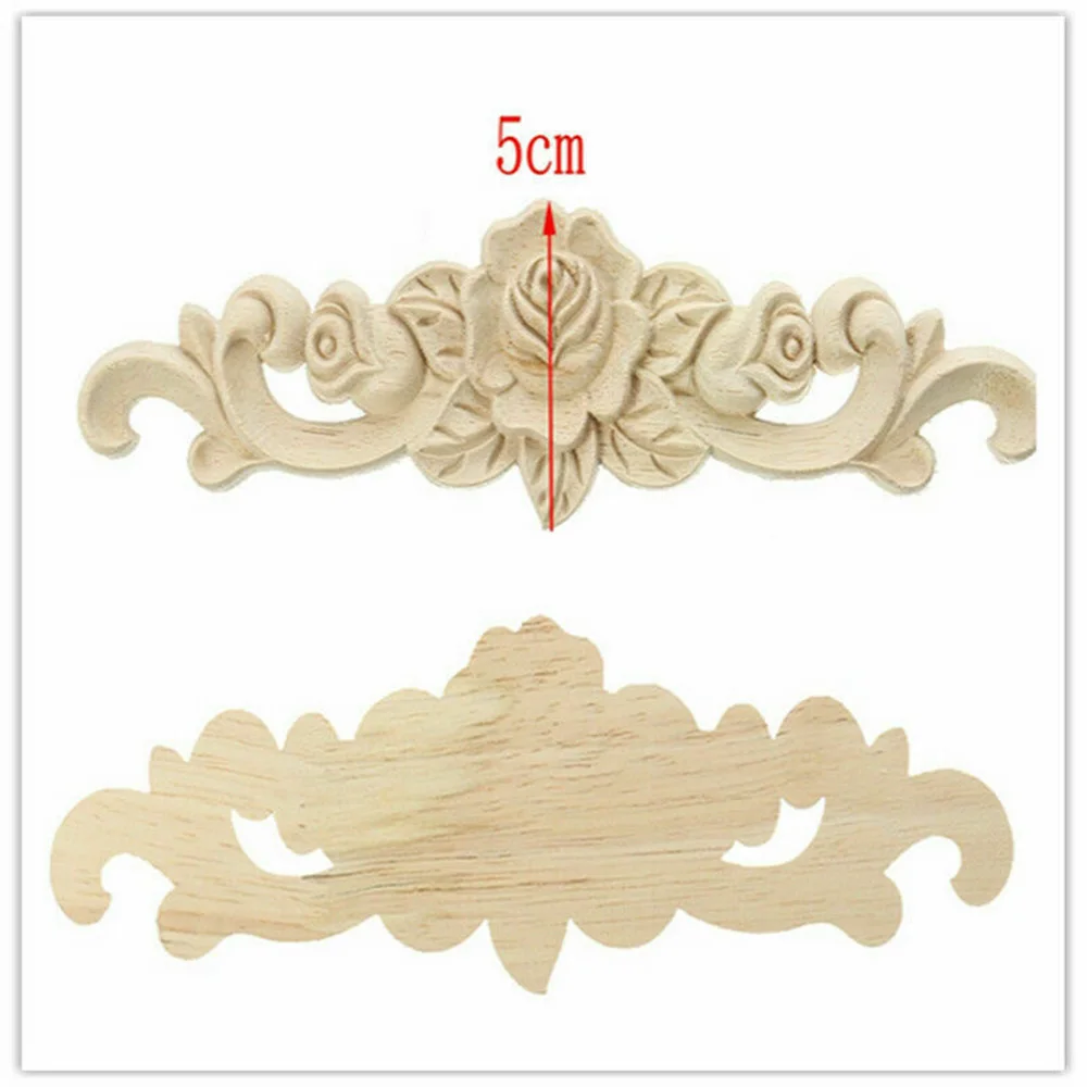 1pcs Wooden Carved Applique Furniture Unpainted Mouldings Decal Onlay Home Decor Rubber Wood Flower Mirror Decoration Tools
1pcs Wooden Carved Applique Furniture Unpainted Mouldings Decal Onlay Home Decor Rubber Wood Flower Mirror Decoration Tools