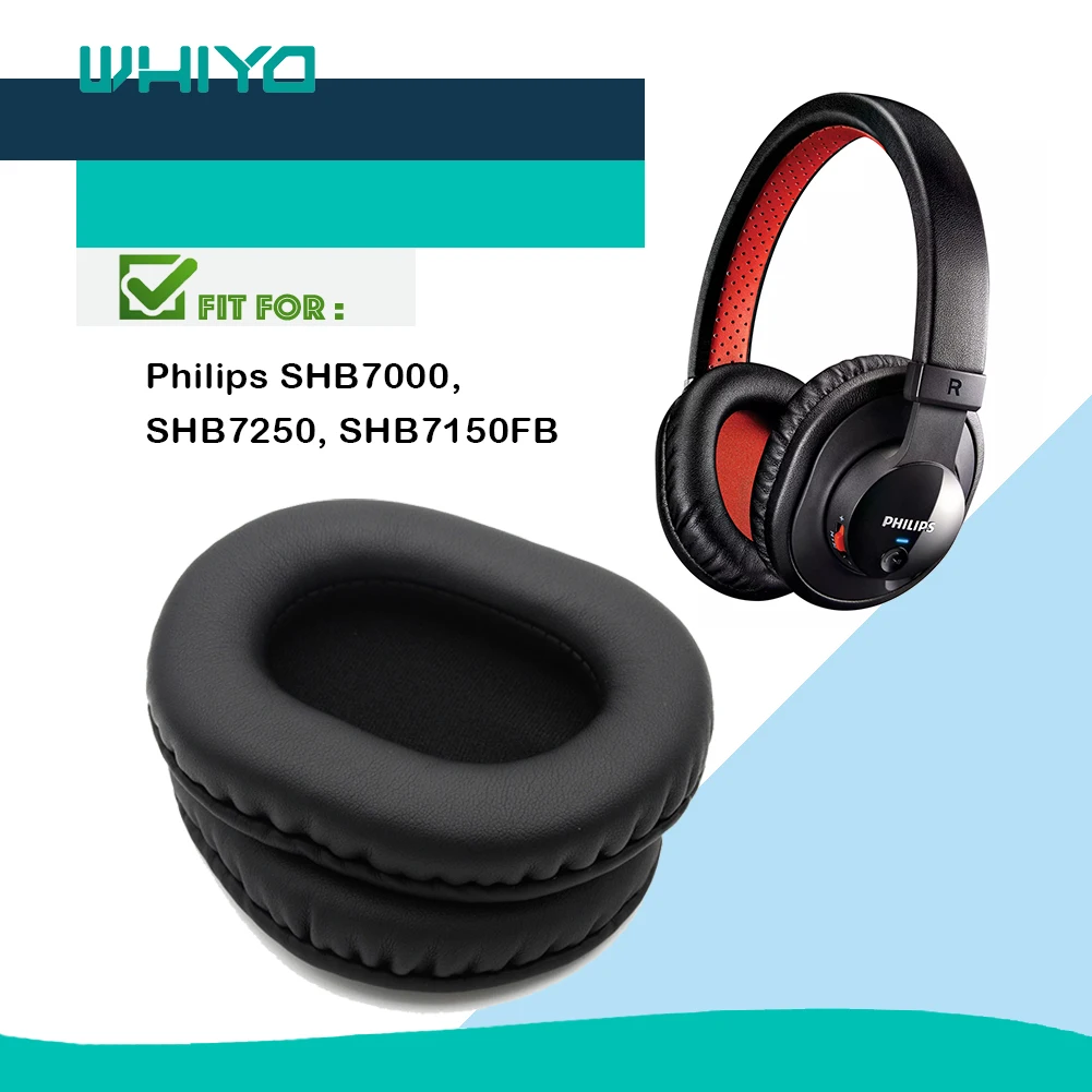 Whiyo 1 Pair of Replacement Ear Pads for Philips SHB7000 SHB7250 SHB7150FB Headphones Cushion Cover Earpads Earmuff
Whiyo 1 Pair of Replacement Ear Pads for Philips SHB7000 SHB7250 SHB7150FB Headphones Cushion Cover Earpads Earmuff