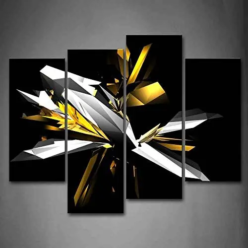 Abstract Black White Yellow Painting Pictures Print On Canvas Abstract The Picture for Home Modern Decoration Pokemon poster L
Abstract Black White Yellow Painting Pictures Print On Canvas Abstract The Picture for Home Modern Decoration Pokemon poster L