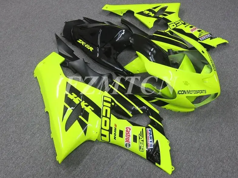 4Gifts New ABS Fairings Kit Fit For KAWASAKI ZX-6R ZX6R 636 2005 2006 05 06 Bodywork Set Custom Fluorescence
4Gifts New ABS Fairings Kit Fit For KAWASAKI ZX-6R ZX6R 636 2005 2006 05 06 Bodywork Set Custom Fluorescence