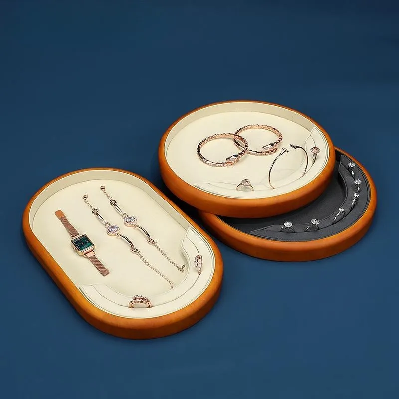 Oval Round Jewelry Storage Tray Jewelry Shop Watch Long Chain Show Props Rings Bracelet Display Trays
Oval Round Jewelry Storage Tray Jewelry Shop Watch Long Chain Show Props Rings Bracelet Display Trays