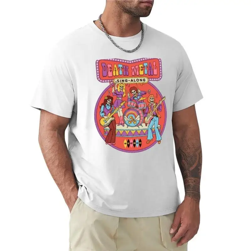 Футболка мужская летняя с надписью Death Metal Sing
Футболка мужская летняя с надписью Death Metal Sing