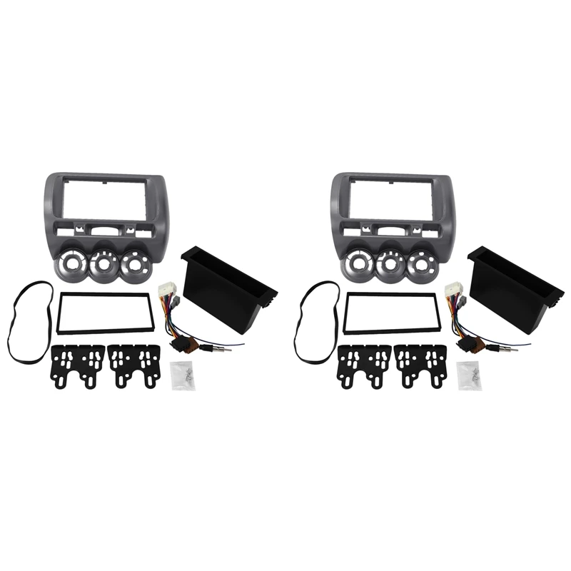 2X Radio Fascia For Honda Jazz City One Din Dvd Stereo Cd Panel Mount Installation Trim Kit Frame Bezel
2X Radio Fascia For Honda Jazz City One Din Dvd Stereo Cd Panel Mount Installation Trim Kit Frame Bezel