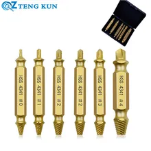 4-6pcs broken screw extractor drill bit set broken screw removal tool screw extractor can easily take out the removal tool
4-6pcs broken screw extractor drill bit set broken screw removal tool screw extractor can easily take out the removal tool