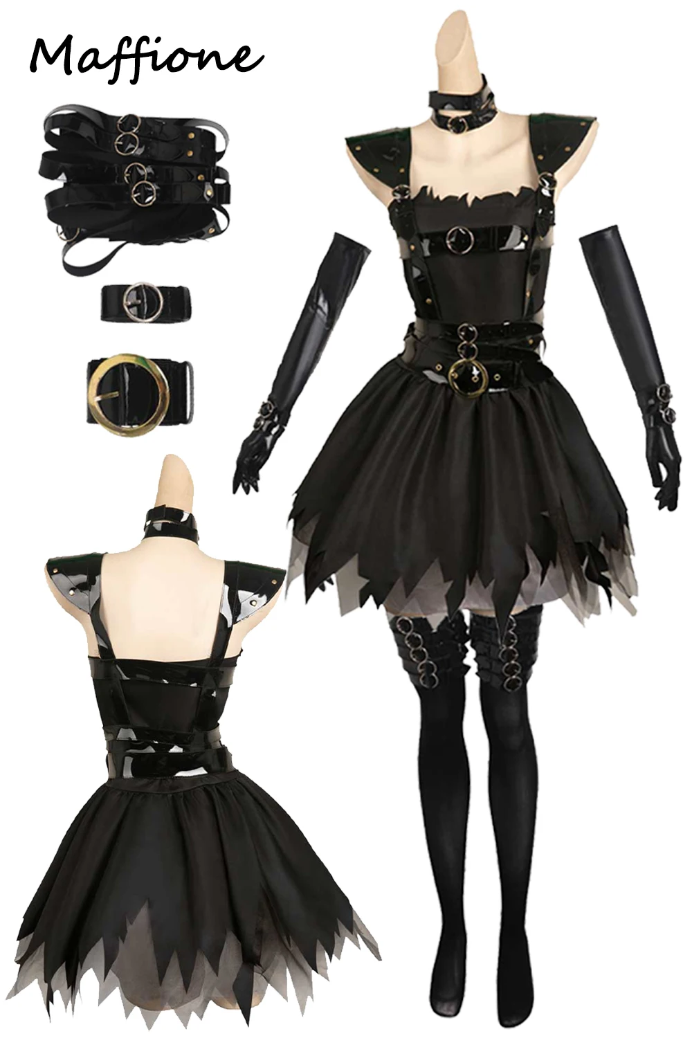 Horror Beauty Edward Cosplay Women Fantasy Dress Movie Scissorhand Disguise Costume Collar Halloween Roleplay Fantasia Suit
Horror Beauty Edward Cosplay Women Fantasy Dress Movie Scissorhand Disguise Costume Collar Halloween Roleplay Fantasia Suit