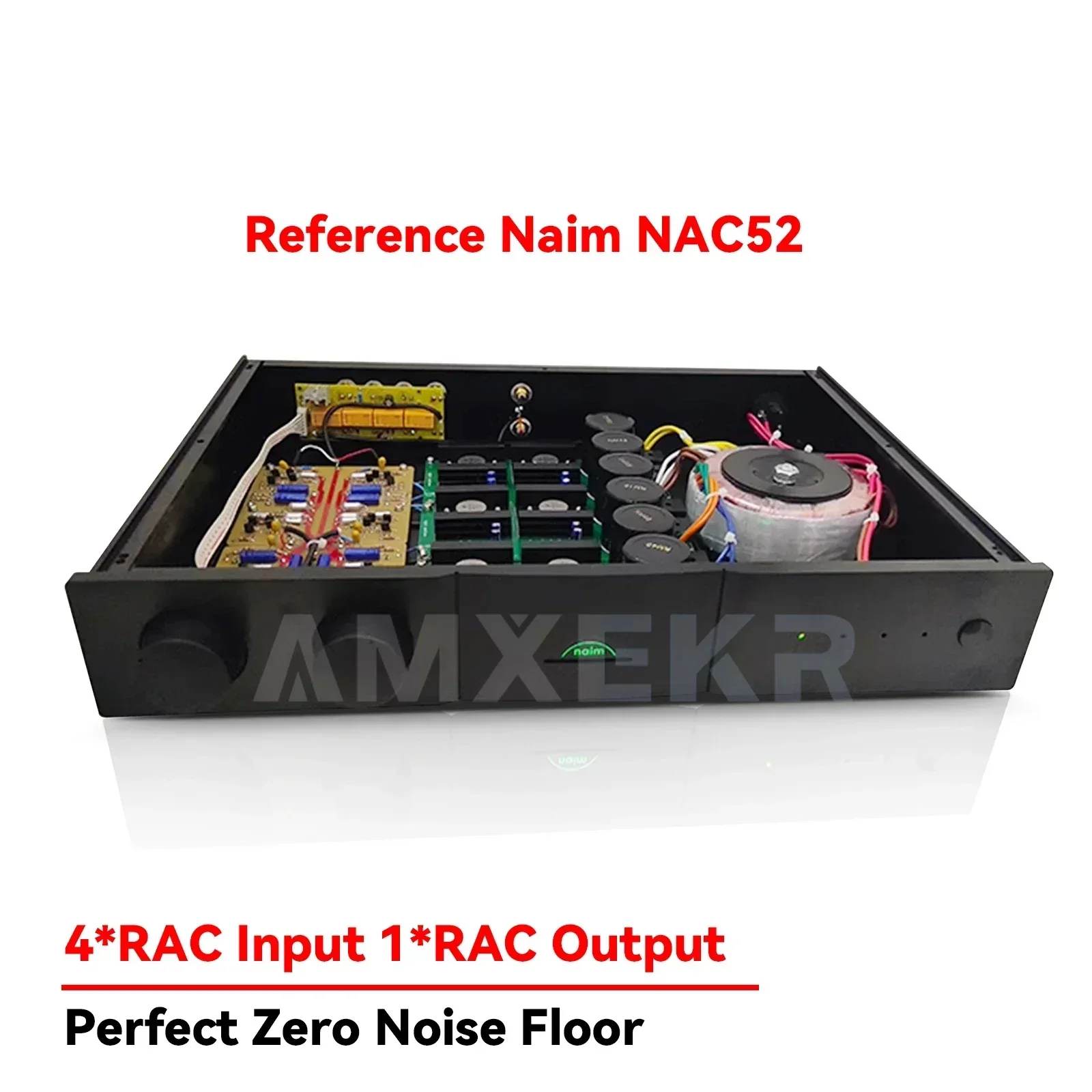 AMXEKR NAC52 HIFI односторонний предусилитель класса А относится к британской цепи Naim NAC52 с 4-полосным входом
AMXEKR NAC52 HIFI односторонний предусилитель класса А относится к британской цепи Naim NAC52 с 4-полосным входом
