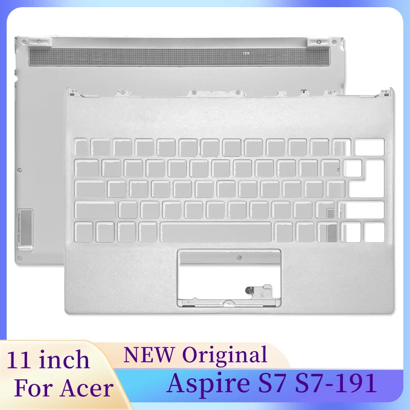NEW Laptops Top Case For Acer Aspire S7 S7-191 Laptop Palmrest Upper Case Top Case Bottom Case Cover Silver
NEW Laptops Top Case For Acer Aspire S7 S7-191 Laptop Palmrest Upper Case Top Case Bottom Case Cover Silver