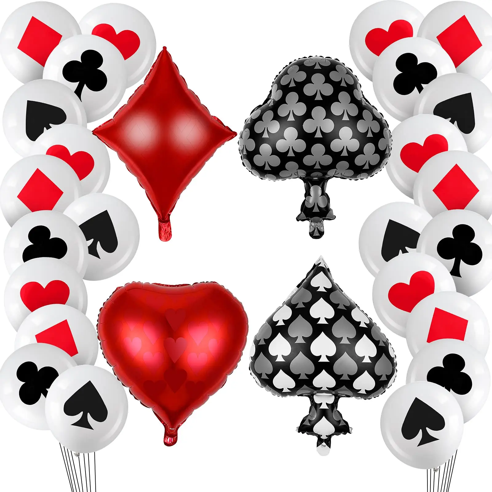 Casino Party Balloons Playing Card Balloons Poker Events Las Vegas Party Poker Events Casino Night Birthday Casino Party Decor 
Casino Party Balloons Playing Card Balloons Poker Events Las Vegas Party Poker Events Casino Night Birthday Casino Party Decor