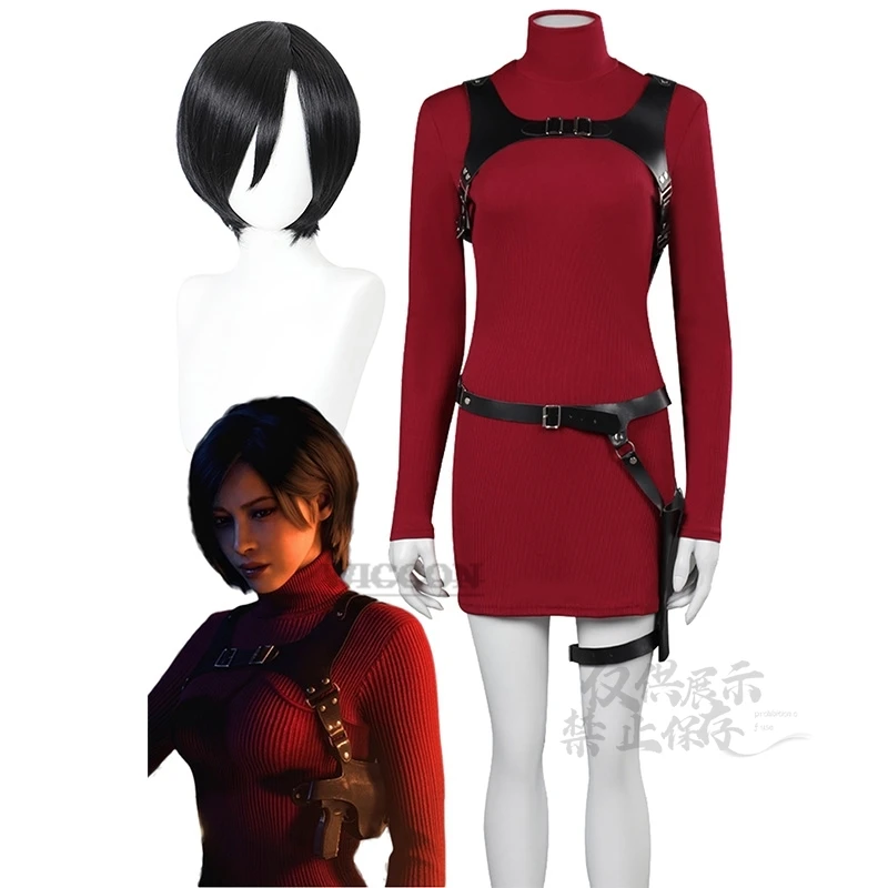 Женский парик для косплея Ada Wong, искусственная ткань для костюмированной вечеринки, для Хэллоуина, карнавала
Женский парик для косплея Ada Wong, искусственная ткань для костюмированной вечеринки, для Хэллоуина, карнавала