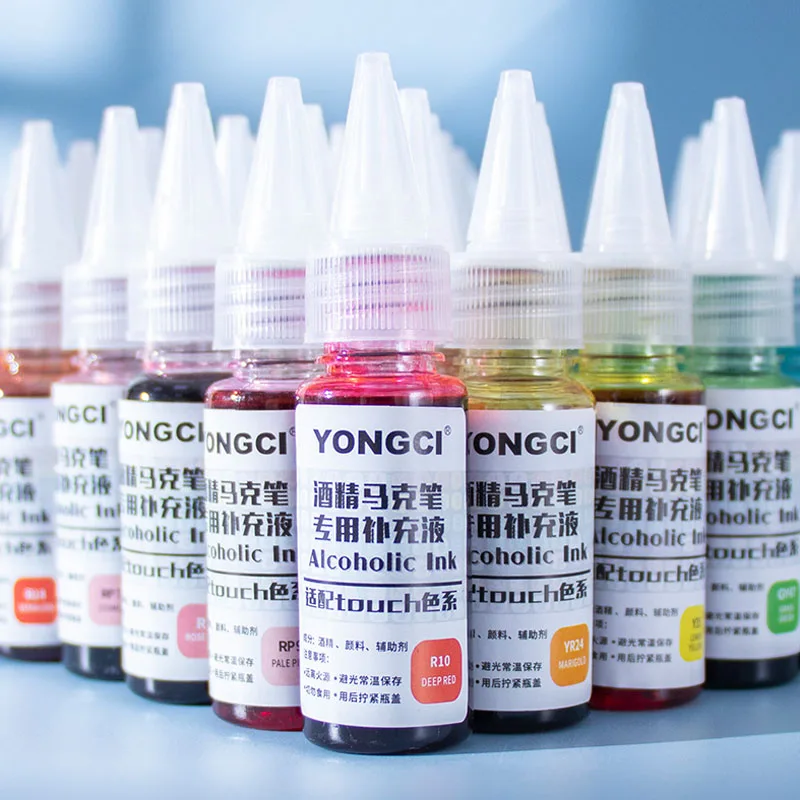 24/60/80 Colour 20ML Marker Ink Refill Students Use Coloured Oil-based Watercolours To Fill Liquid Art Stationery Supplies
24/60/80 Colour 20ML Marker Ink Refill Students Use Coloured Oil-based Watercolours To Fill Liquid Art Stationery Supplies