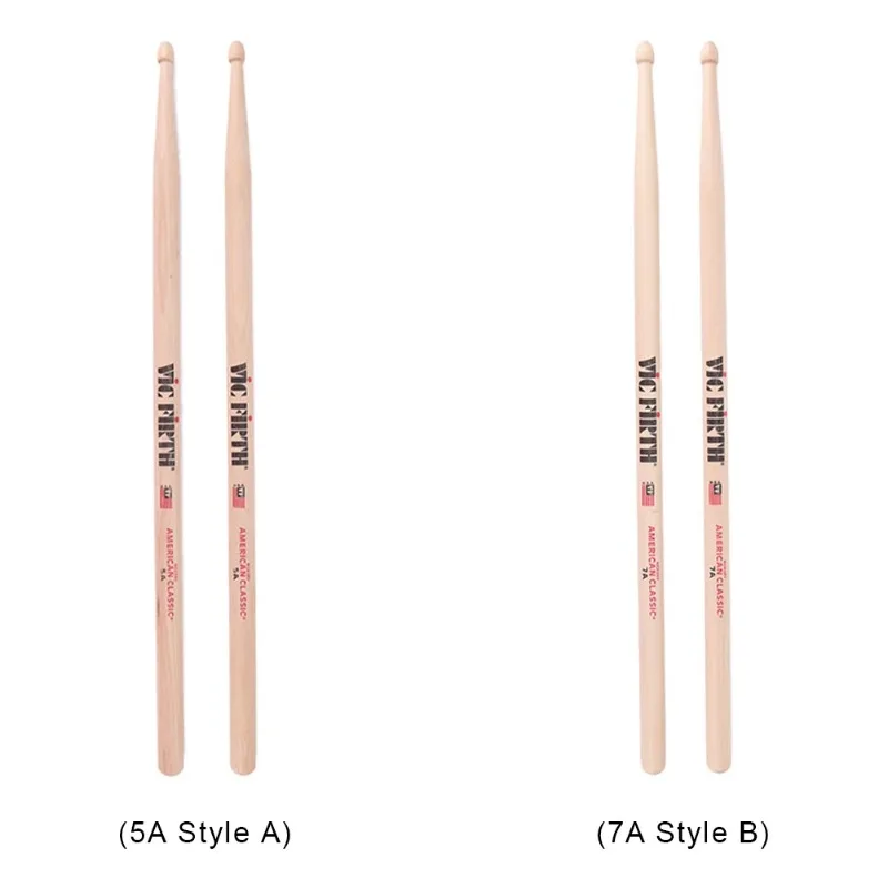 Drumsticks 5A/7A Drum Sticks Consistent Weight and Pitch Mallets American Hickory Drumsticks for Acoustic/Electronic Drum
Drumsticks 5A/7A Drum Sticks Consistent Weight and Pitch Mallets American Hickory Drumsticks for Acoustic/Electronic Drum