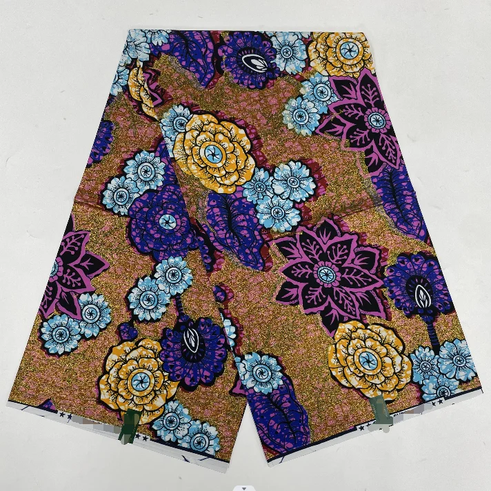 2023 Hot stamping 100% Cotton Veritable African Wax Print Fabric Real Wax African Ankara Fabric 6 yards Ghana Loincloth
2023 Hot stamping 100% Cotton Veritable African Wax Print Fabric Real Wax African Ankara Fabric 6 yards Ghana Loincloth