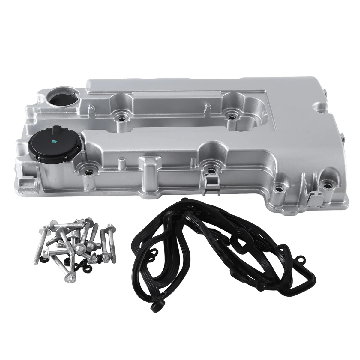 Camshaft Valve Cover with Gasket&Bolts for Buick Encore Chevy Cruze Sonic Trax 1.4L
Camshaft Valve Cover with Gasket&Bolts for Buick Encore Chevy Cruze Sonic Trax 1.4L