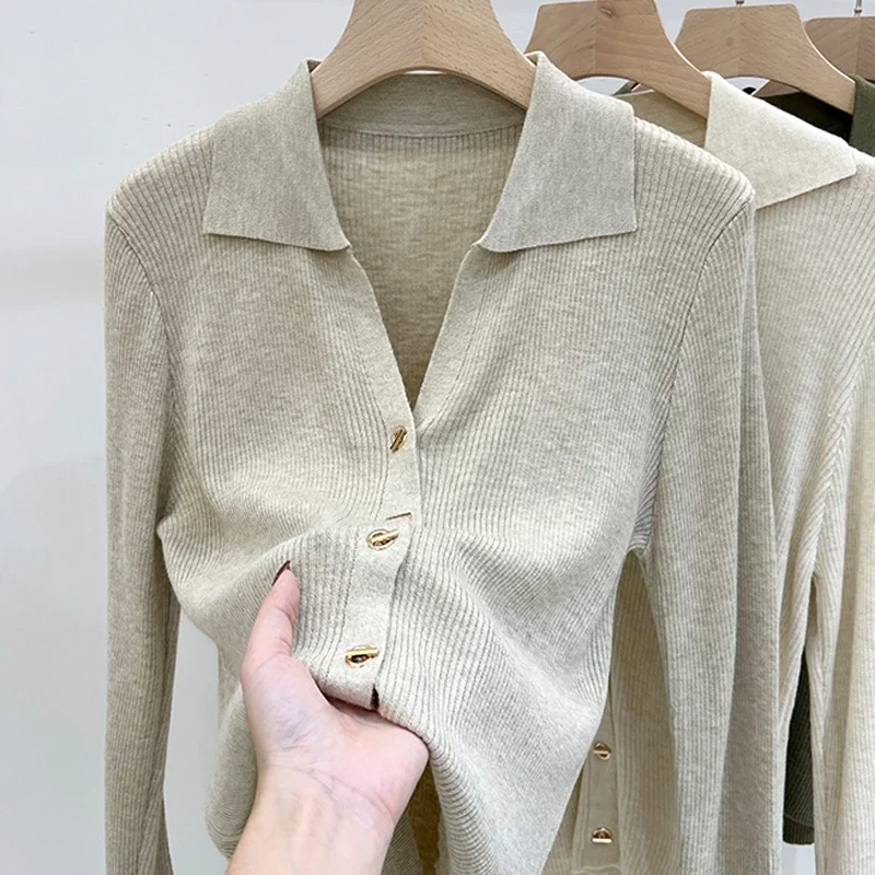Autumn Elegant Long Sleeve V-neck Knitted Sweater Women Winter Office-lady Cardigan Sweaters Fashion Buttons Warm Knitwear 29069
Autumn Elegant Long Sleeve V-neck Knitted Sweater Women Winter Office-lady Cardigan Sweaters Fashion Buttons Warm Knitwear 29069