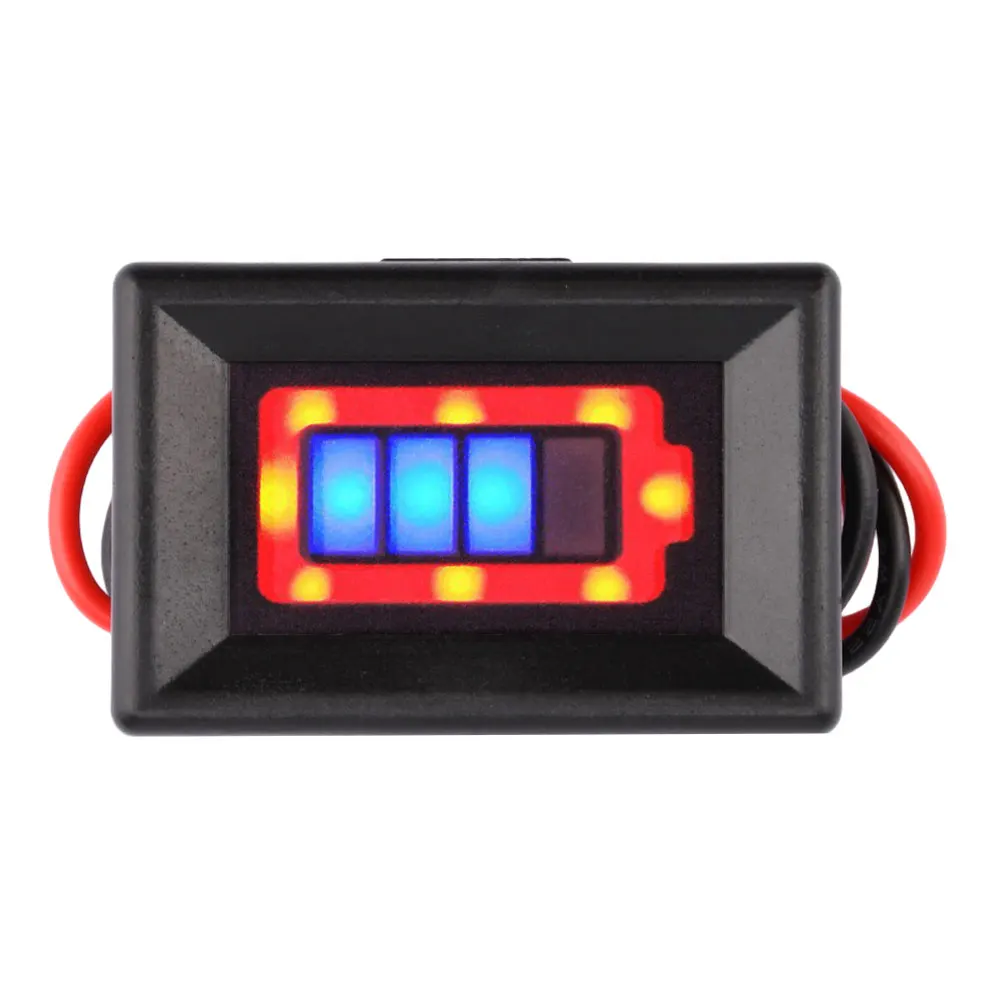

1S 2S 3S 4S 4.2V-12.6V Lithium Battery Capacity Indicator Module Display Electric Vehicle Battery Power Tester Li-ion Blue Green