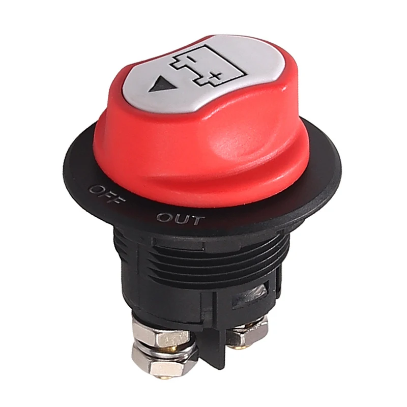 100A Battery Isolator Switch Disconnect Power Cut Off Kill for Car Marine Boat RV Truck Camper Travel Trailer UTV ATV
100A Battery Isolator Switch Disconnect Power Cut Off Kill for Car Marine Boat RV Truck Camper Travel Trailer UTV ATV