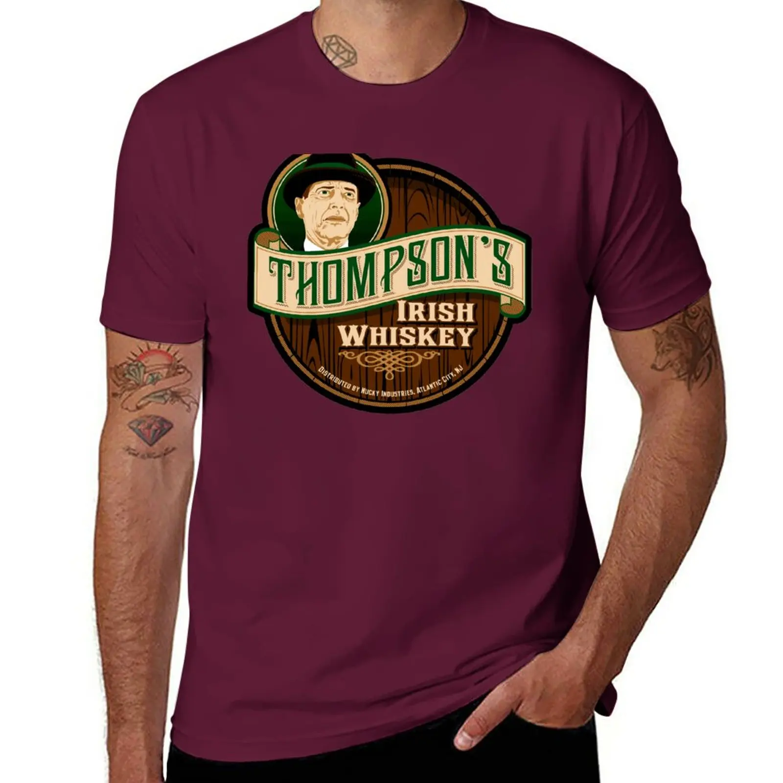 New Thompson's Whiskey T-Shirt tees hippie clothes mens tall t shirts
New Thompson's Whiskey T-Shirt tees hippie clothes mens tall t shirts
