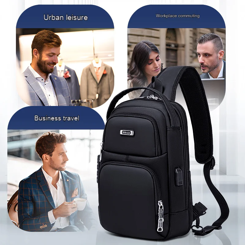 Multifunctional Backpack Trendy Men's Sports Bag Schoolbag High-end Waterproof Computer Bag Backpack Women's Leisure Travel
Multifunctional Backpack Trendy Men's Sports Bag Schoolbag High-end Waterproof Computer Bag Backpack Women's Leisure Travel