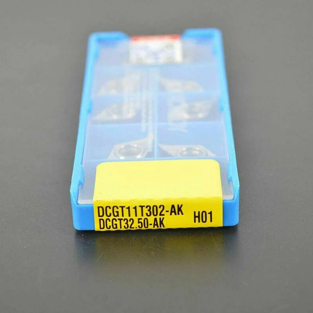 CNC Insert Versatile 10pcs For Aluminum DCGT11T302 AK Carbide Inserts for Good Properties in Dirty Environments
CNC Insert Versatile 10pcs For Aluminum DCGT11T302 AK Carbide Inserts for Good Properties in Dirty Environments